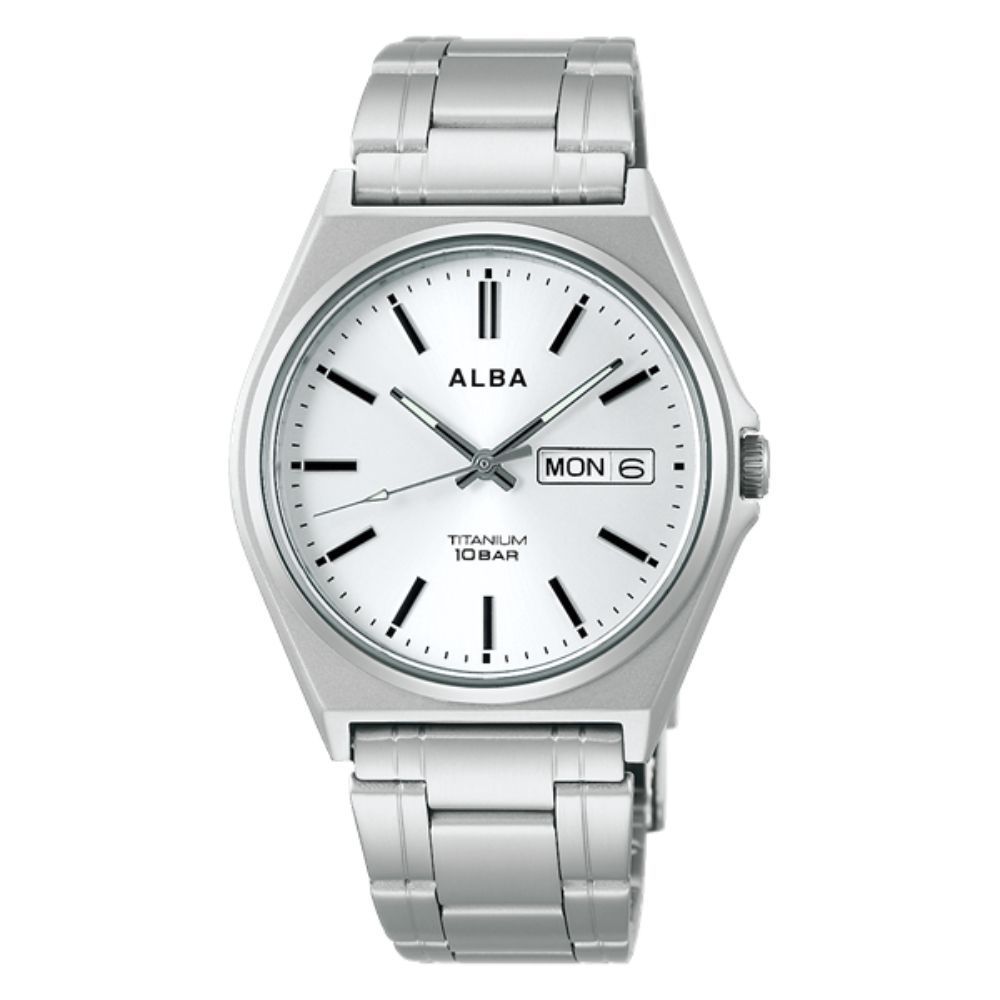 メンズ腕時計 SEIKO セイコー ALBA アルバ ROOX ルークス V657-0A90 titanium クロノグラフ chronograph 動作品 難あり セイコー アルバ 腕時計 SEIKO ALBA 時計 メンズ 腕時計 シャンパン