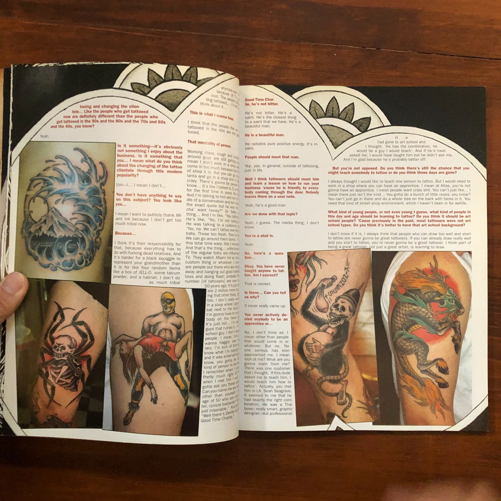 タトゥー雑誌 TATTOO BURST2001年8月号vol.44 - メルカリ