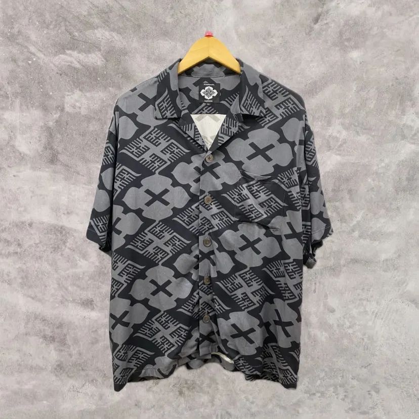 68.BUDSPOOL × GAKKIN 花罰×麻PATTERN S/S SHIRT【併売品】 - メルカリ