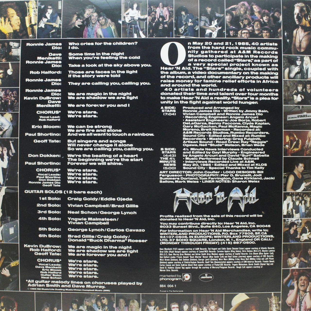 HEAR'N AID レコード【特価】新品同様 Hear'n Aid / Stars レコード - メルカリ