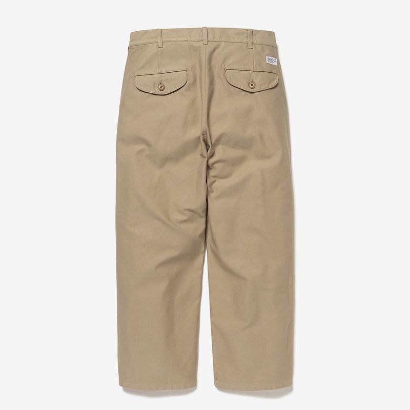 WTAPS WRKT2502 / TROUSERS / COTTON. BACKSATIN パンツ 252CWDT