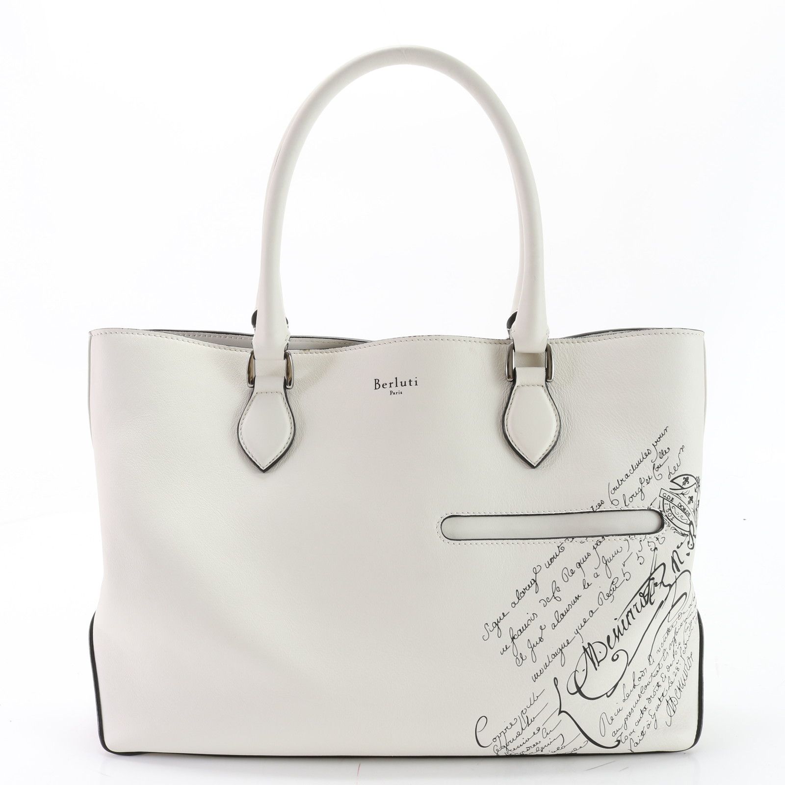 【美品·希少カラー】ベルルッティ トゥジュール スクリット トートバッグ 極美品 ベルルッティ トゥジュール スクリット レザー トート