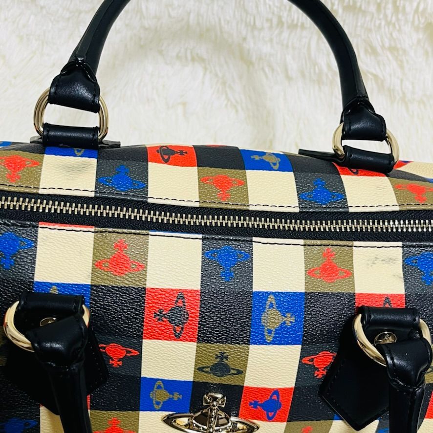 美品 Vivienne Westwood ヴィヴィアンウエストウッド ボストンバッグ