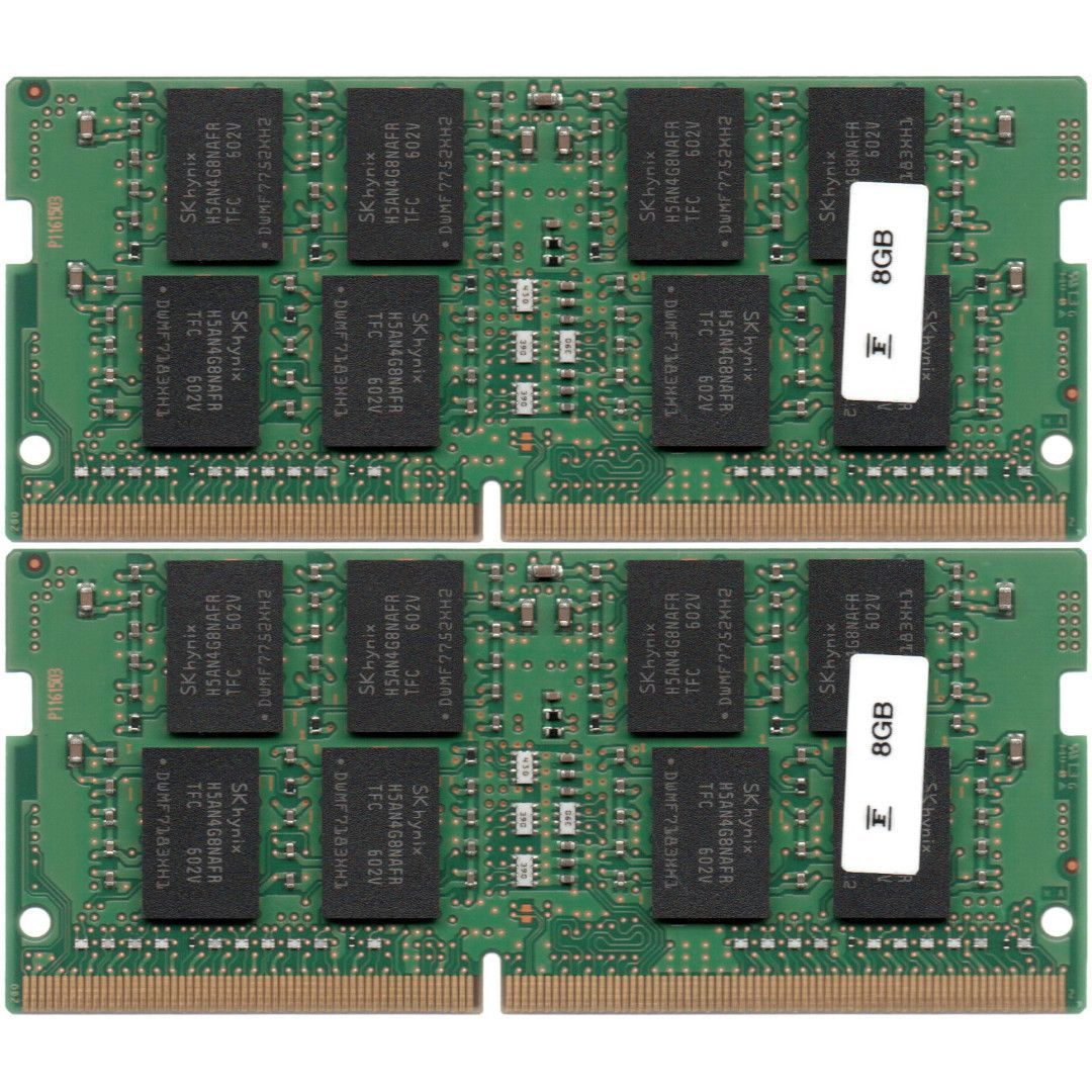 DDR4 8GB x 2枚 合計16GB ノートPC用】＜動作確認済品＞SK hynix DDR4