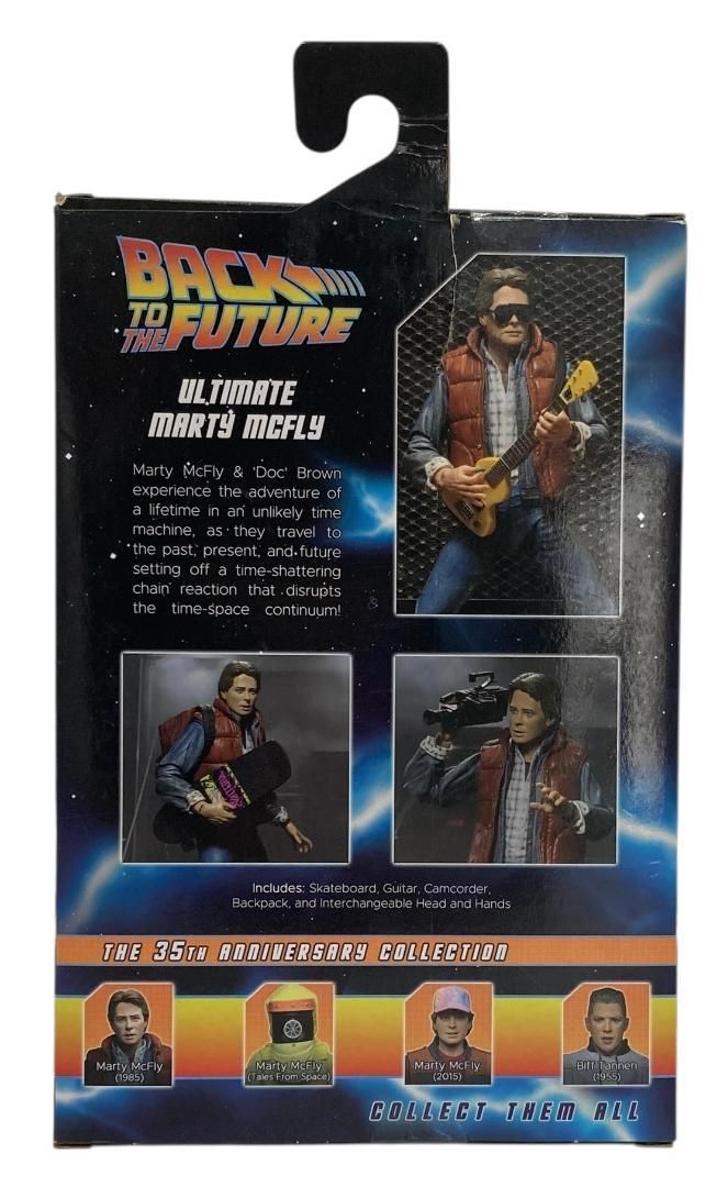 直立の バック トゥザ フューチャーフィギュア 7 マーティ マクフライ