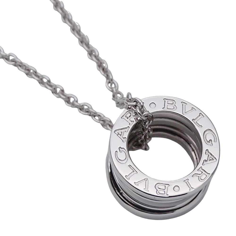 ブルガリ BVLGARI ネックレス レディース ブランド 750WG B-zero1 ビー  