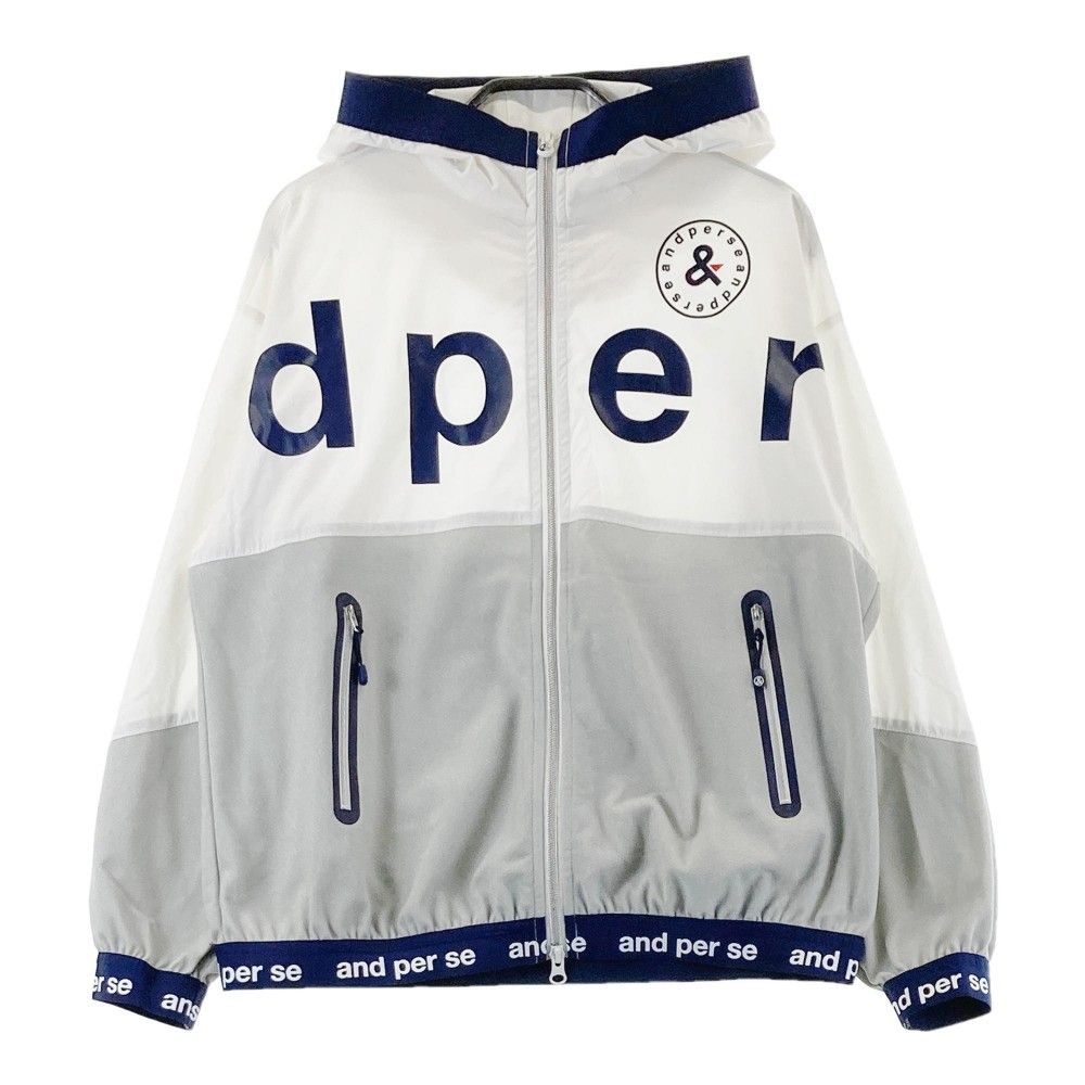 and per se ホワイト スポーツジャケット M and per se ホワイト スポーツジャケット M