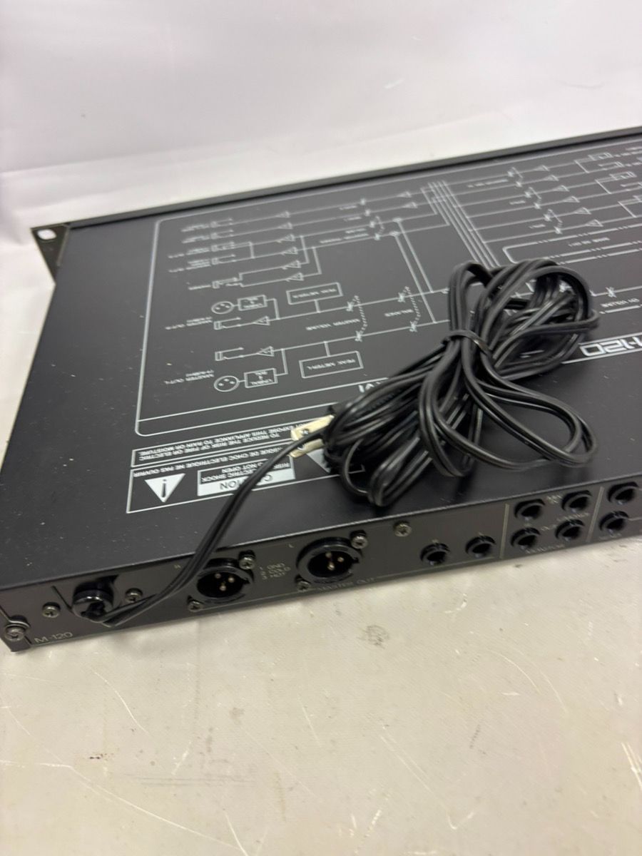 Roland ローランド M-120 ラインミキサー 12ch ラックマウント 動作品】Roland M-120 ラインミキサー 12ch ラックマウント