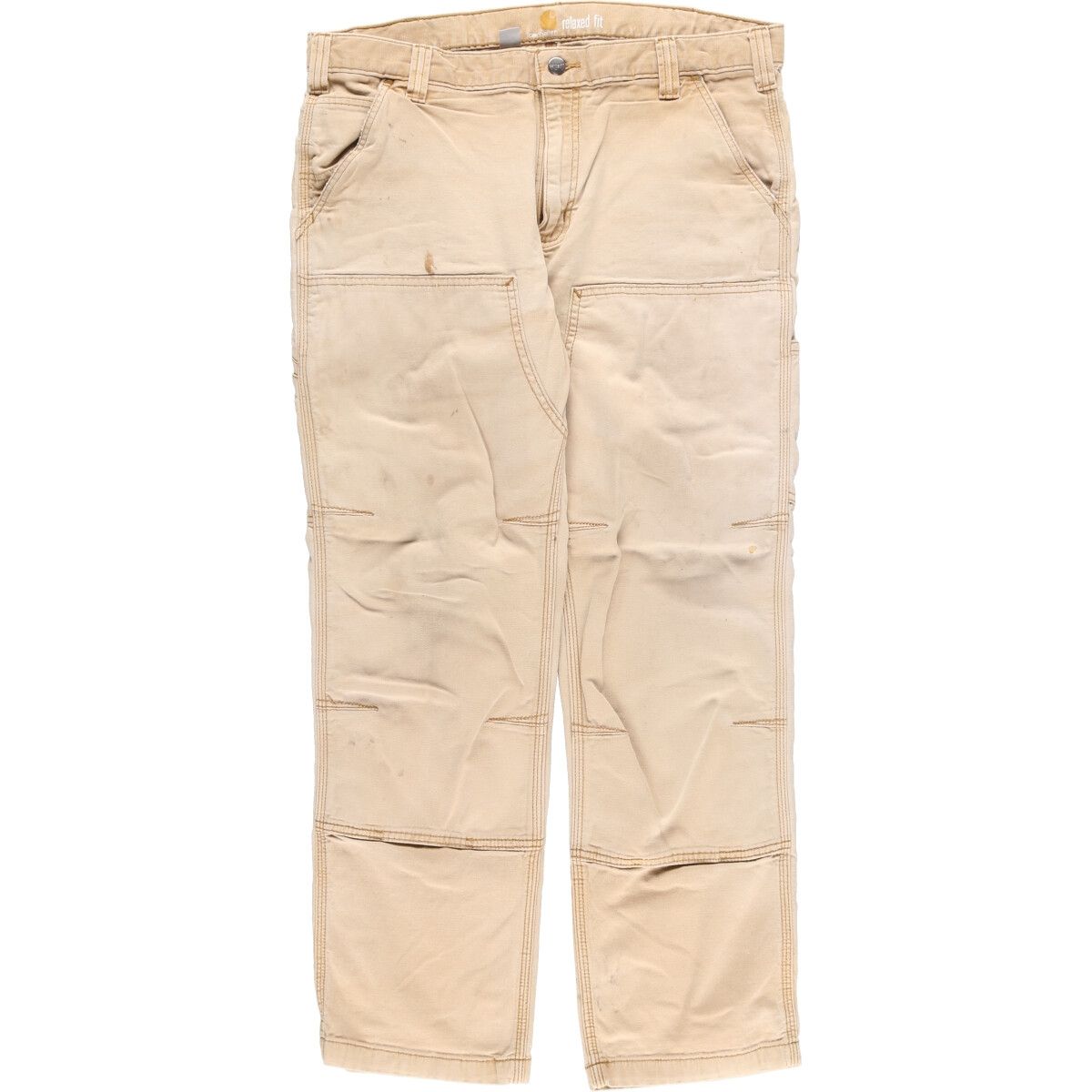 古着 カーハート Carhartt RELAXED FIT ダブルニー ダックペインターパンツ メンズw37/eaa447654