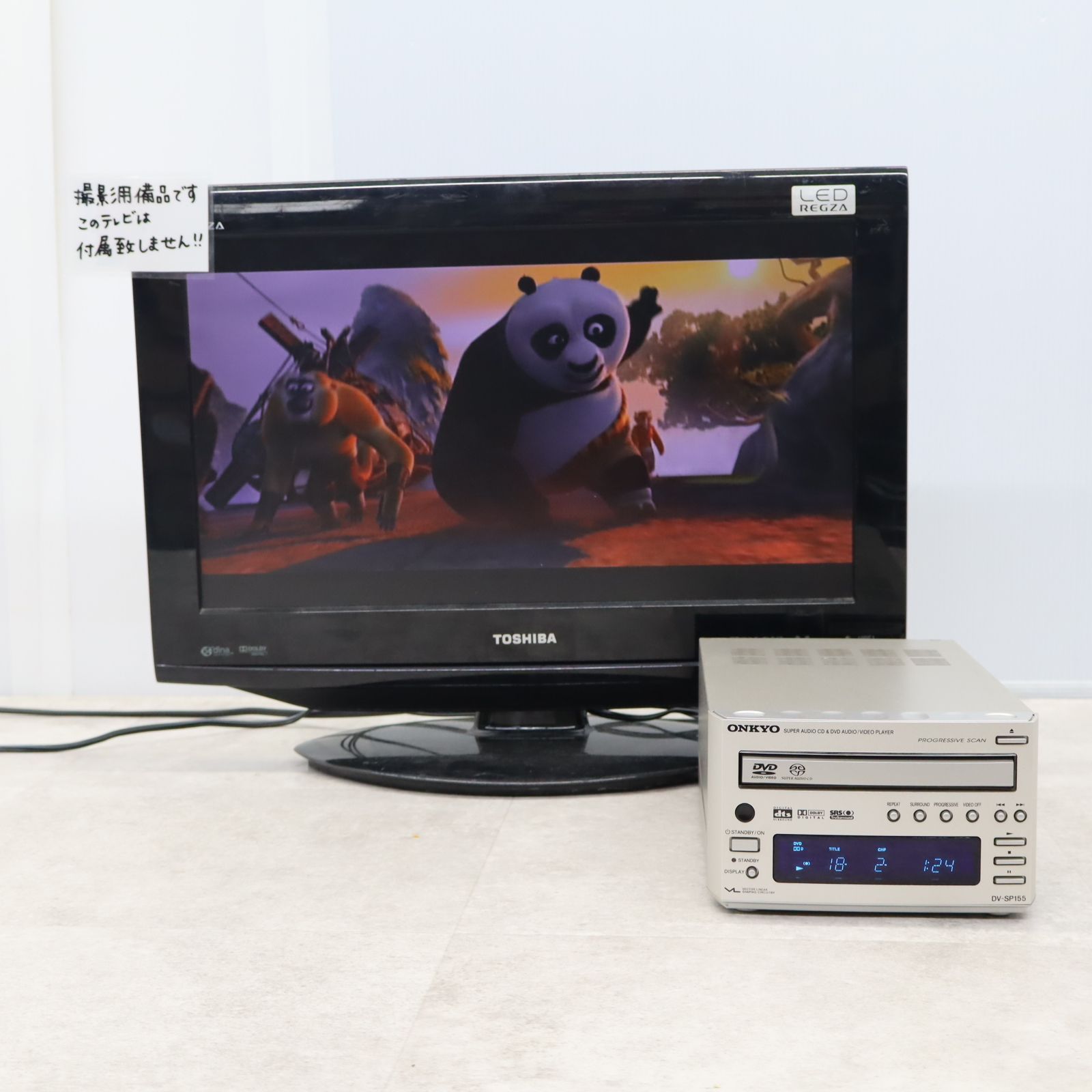 ◇再生OK ｜CD DVDプレーヤー DVDデッキ｜ONKYO オンキョー DV-SP155 ｜ □P3984 - メルカリ