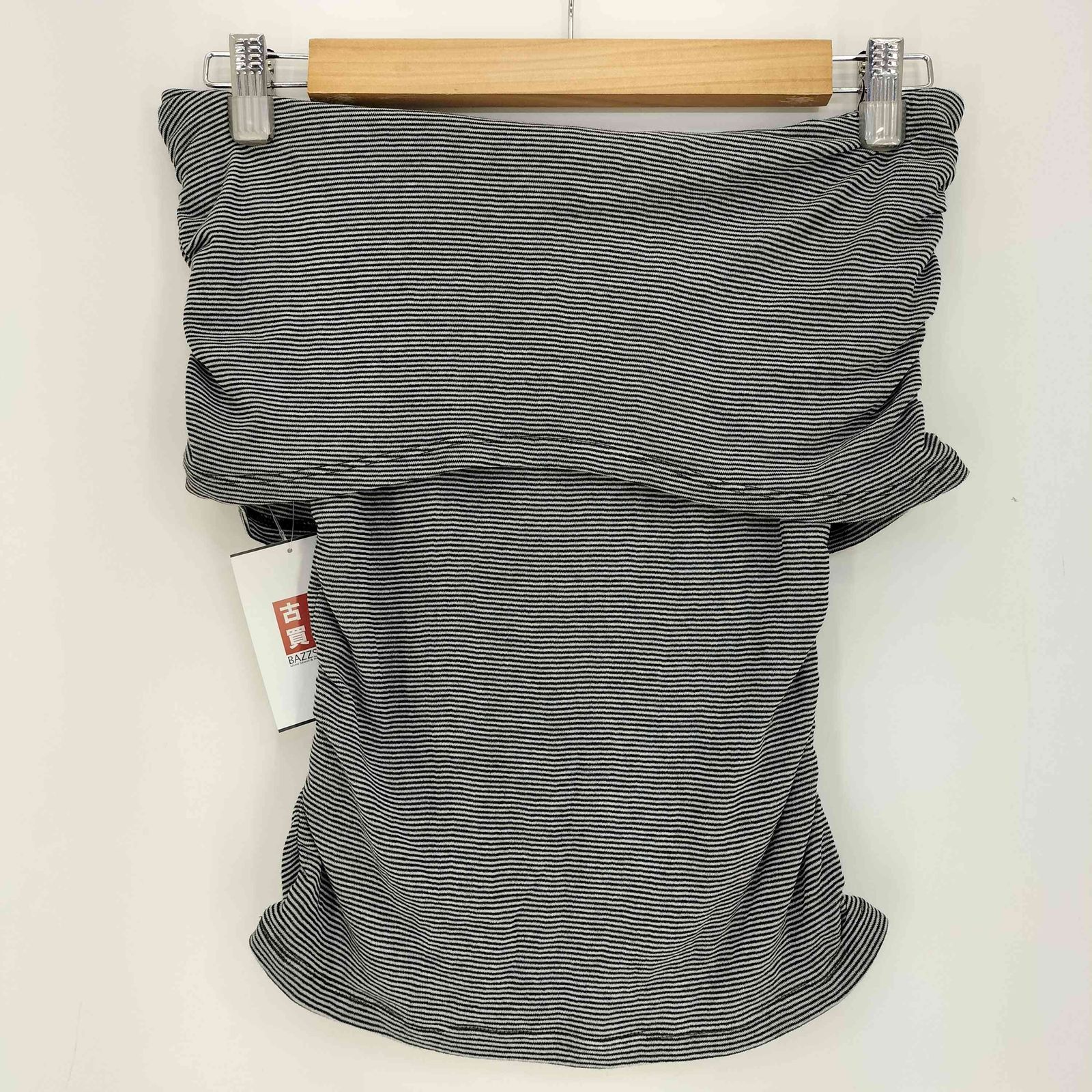 BEAUTY&YOUTH コットンフライス オフショルダー トップス