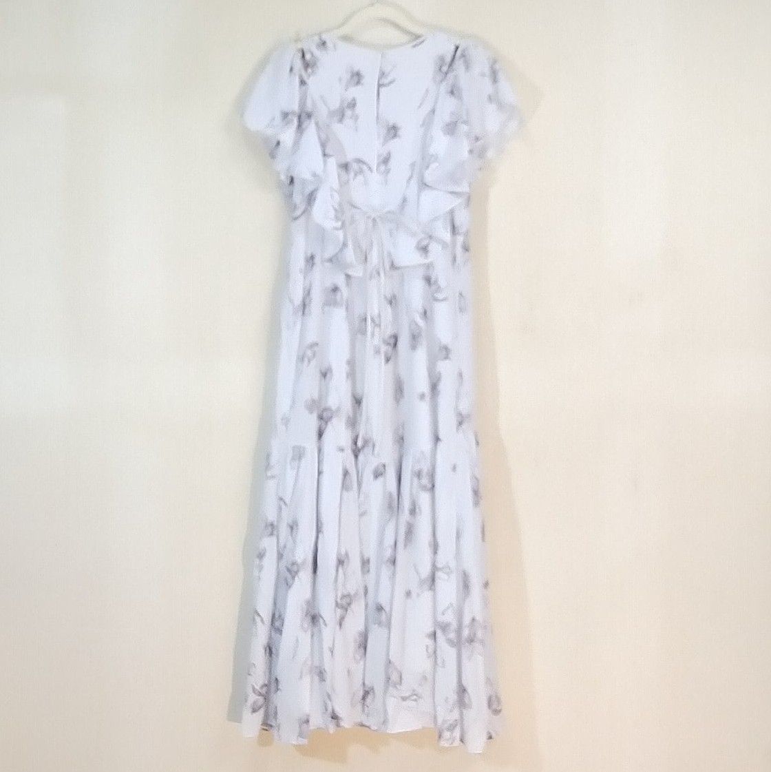 タグ付き】Laminak Floral Dress ワンピ－ス cloud フリル 花柄 
