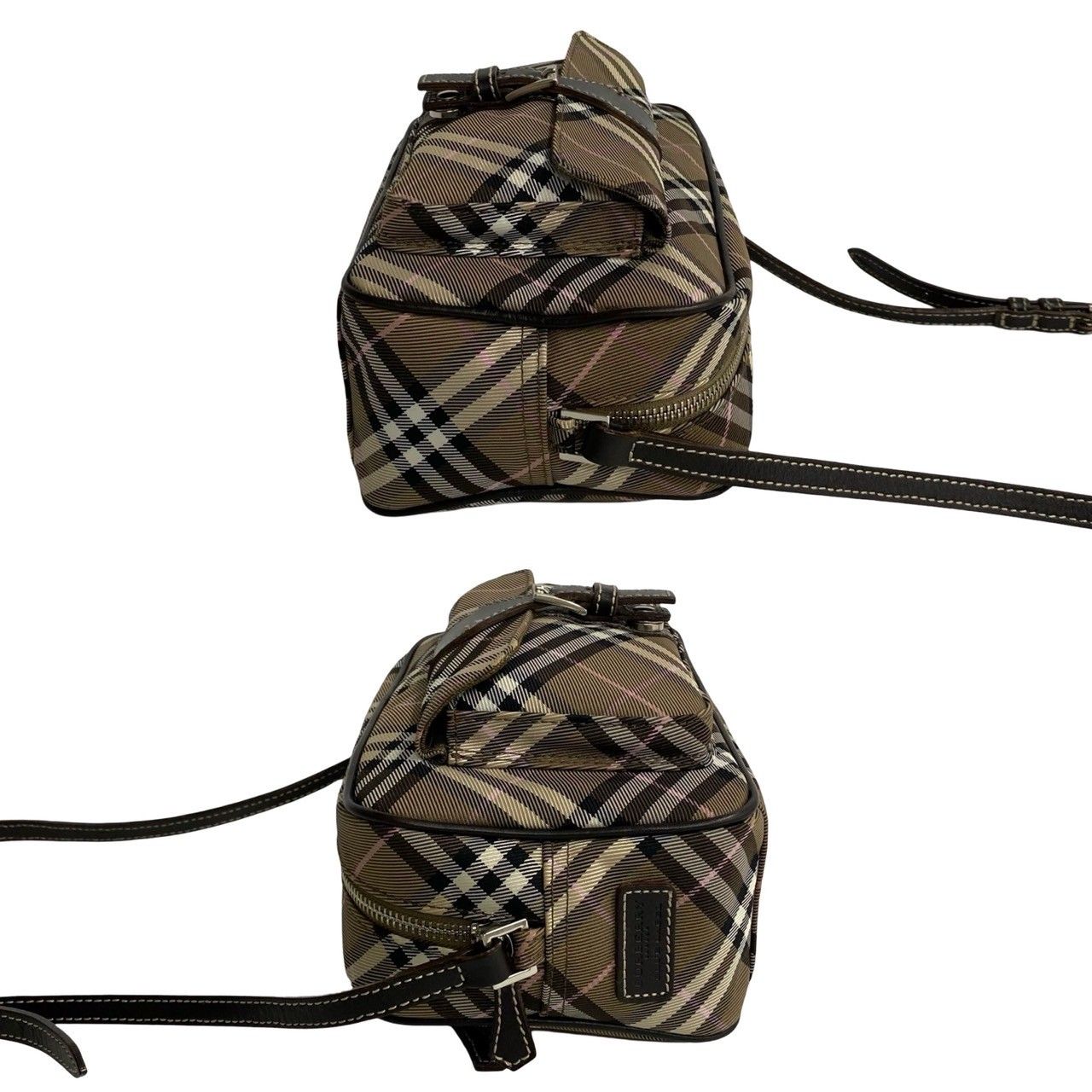 ほぼ未使用 BURBERRY BLUE LABEL バーバリーブルーレーベル チェック  