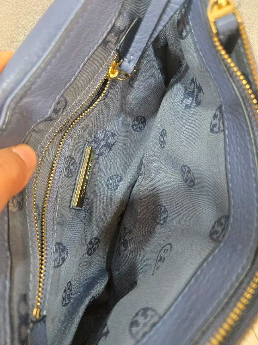 Tory Burch トリーバーチ クロスバッグ ブルー ショルダーバッグ DECORATOM_COM_BR