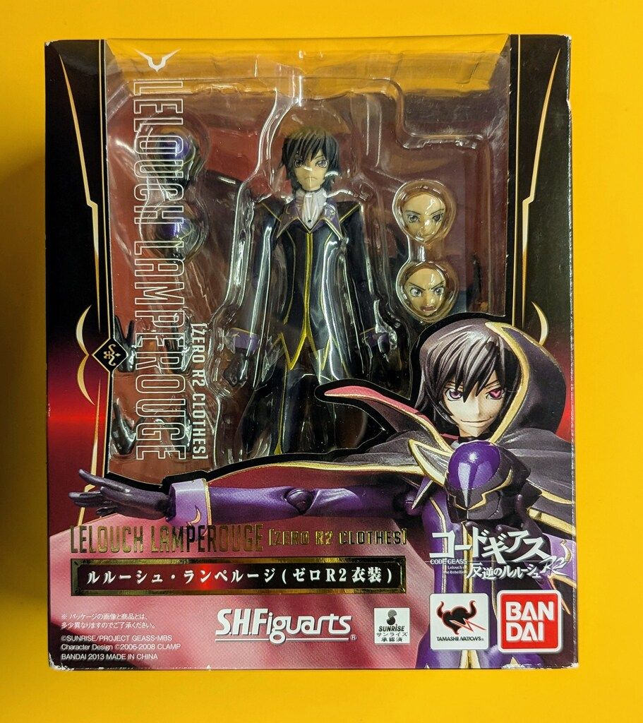 バンダイ S.H.Figuarts コードギアス 反逆のルルーシュ R2