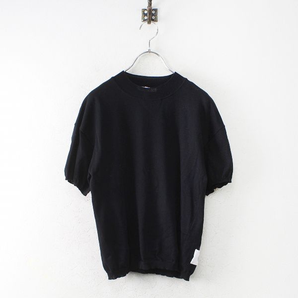 mina perhonen ミナペルホネン ranta ニットプルオーバー 36/ブラック 