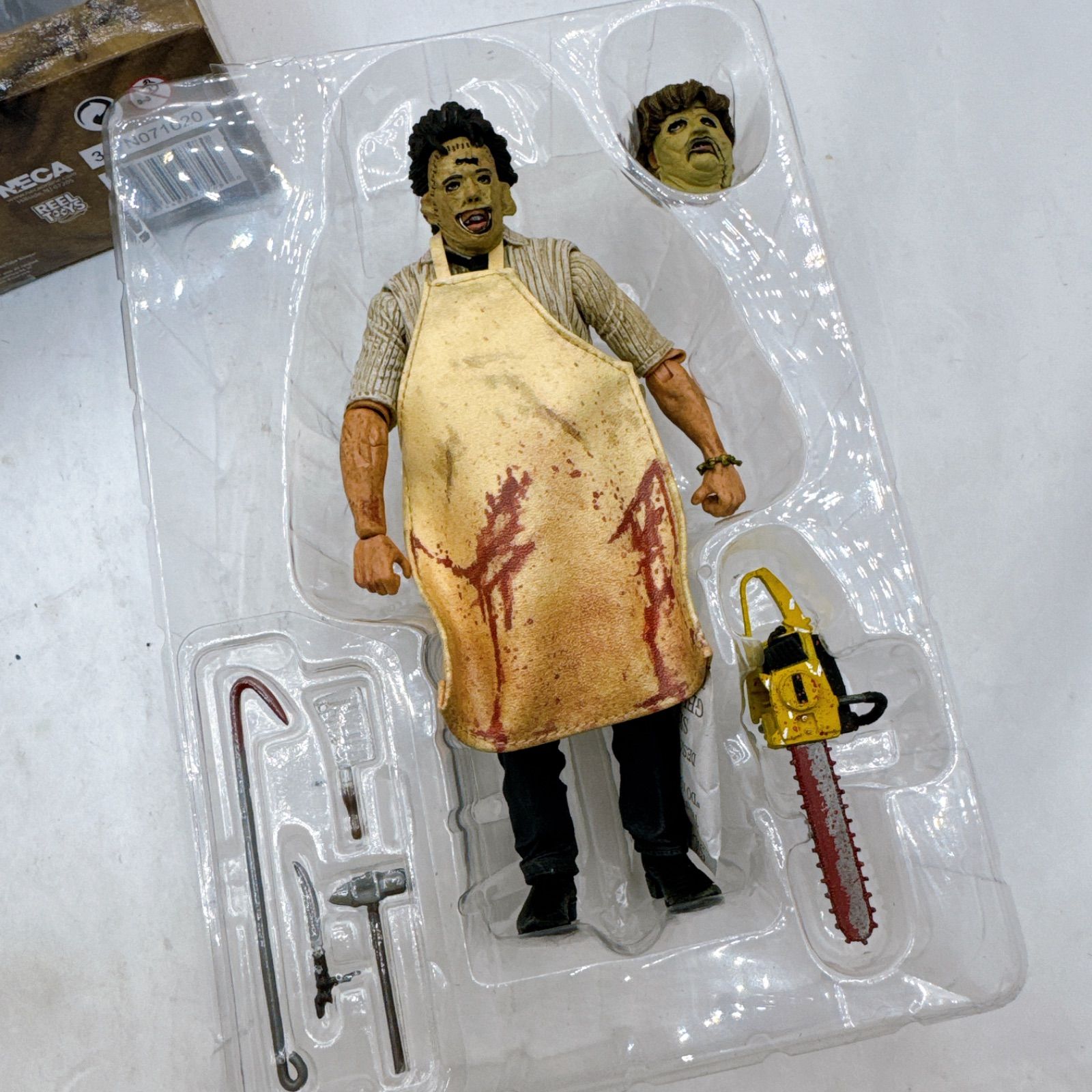 NECA/ネカ レザーフェイス 7インチ 可動フィギュア 『悪魔のいけにえ