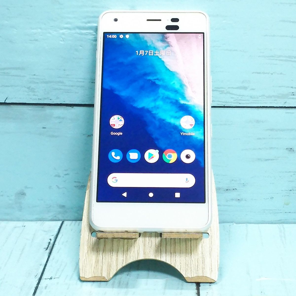 Y!mobile 京セラ Android One S4 32GB ホワイト S4-KC 本体 白ロム SIM 