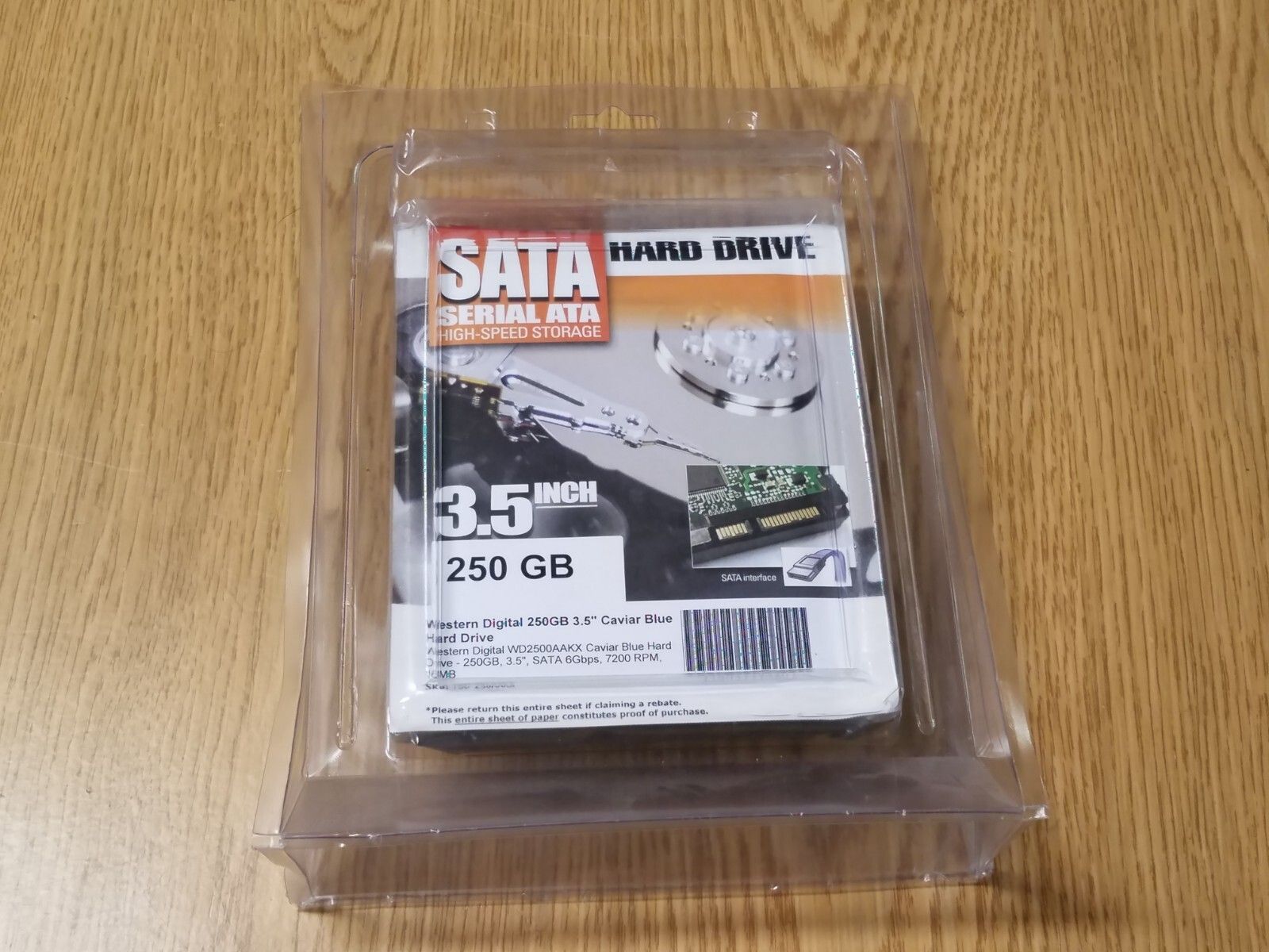 Western Digital Western Digital ブルー WD2500AAKX 250GB SATA 6.0Gb|S 3.5 内蔵ハードドライブ