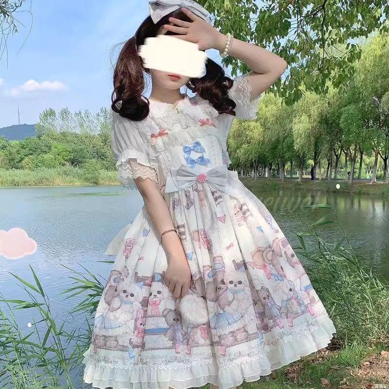 コスプレ ドレス lolita オリジナル jsk ロリータ ワンピース