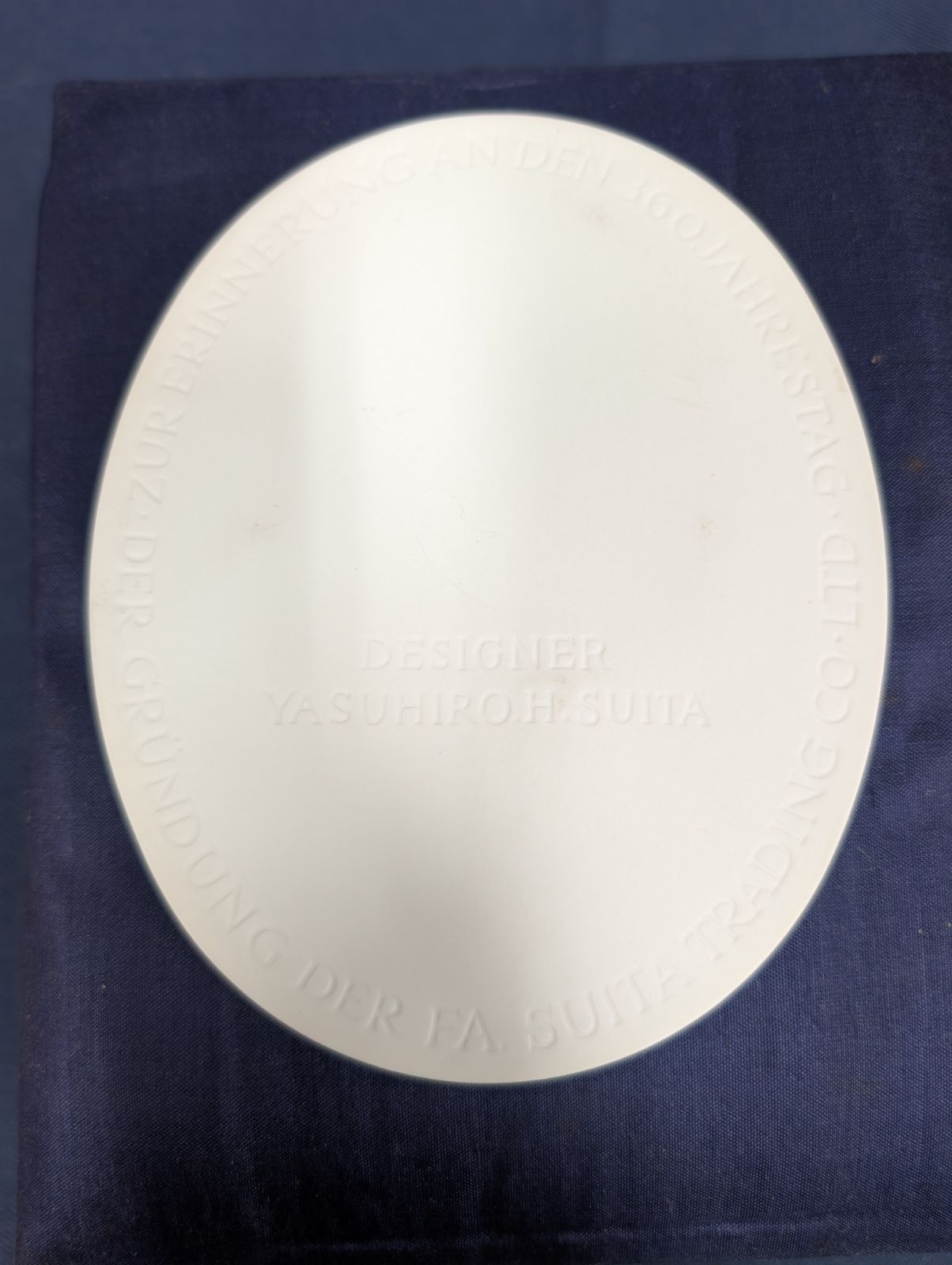 マイセン、吹田恭啓の横顔美人陶版 マイセン、吹田恭啓の横顔美人陶版