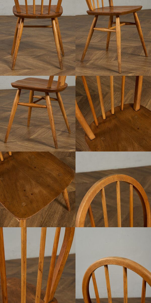 アーコール ERCOL ヴィンテージ 4本 スポーク フープバック