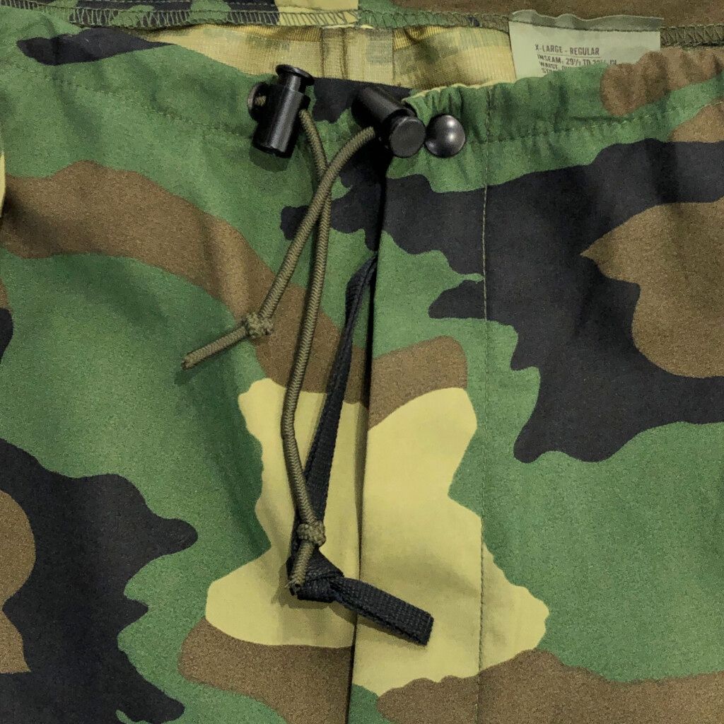  90年代 米軍実物 U S ARMY ECWCS GEN 1 GORE TEX パンツ ミリタリー ウッドランドカモ メンズ X LARGE REGULAR 古着 V 6400 その他 メンズ