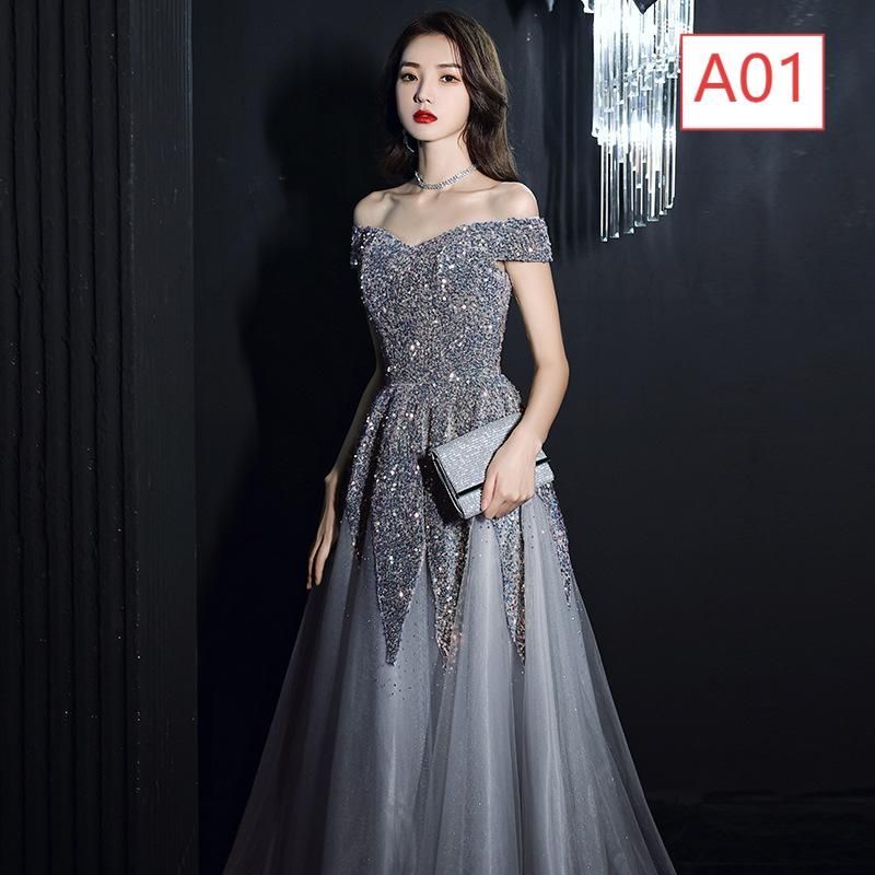 2025 豪華な女性用ロングドレス