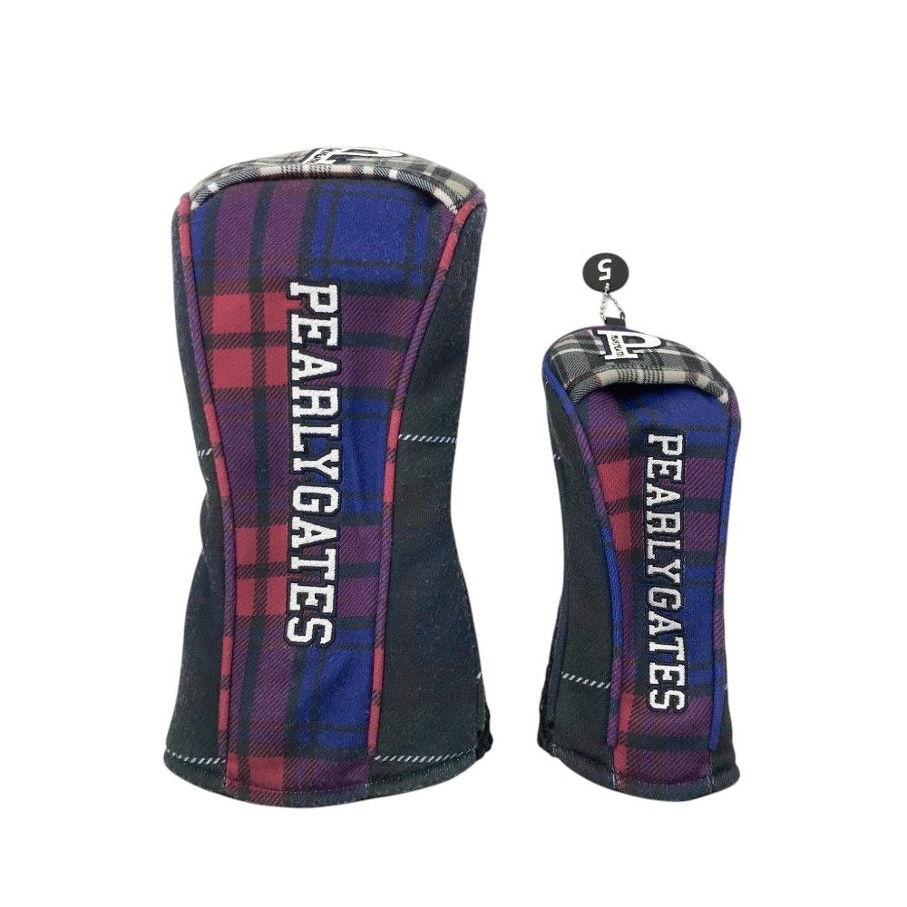 PEARLY GATES パーリーゲイツ ヘッドカバー 2点セット チェック