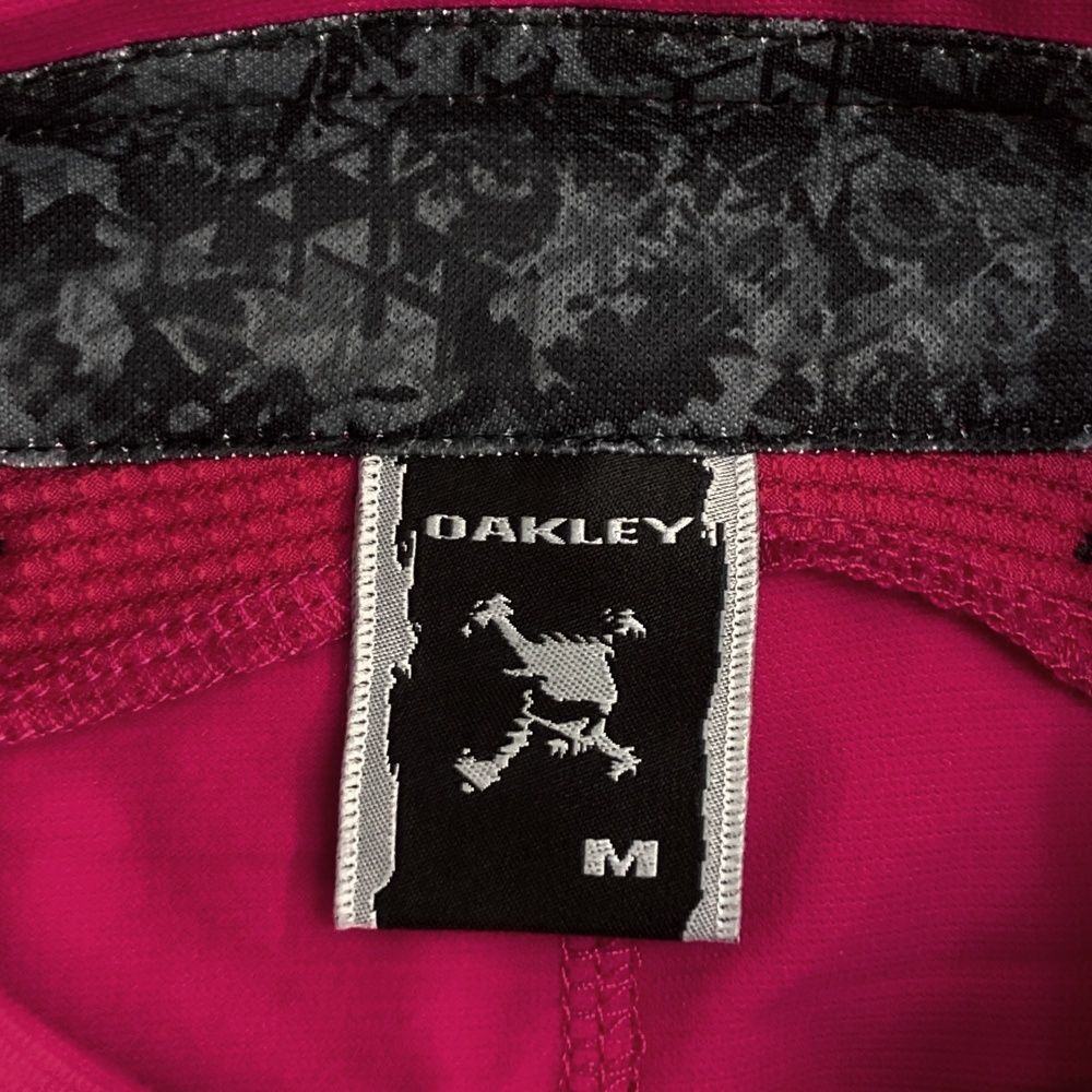 サイズ：M OAKLEY オークリー 半袖ポロシャツ ボタンダウン