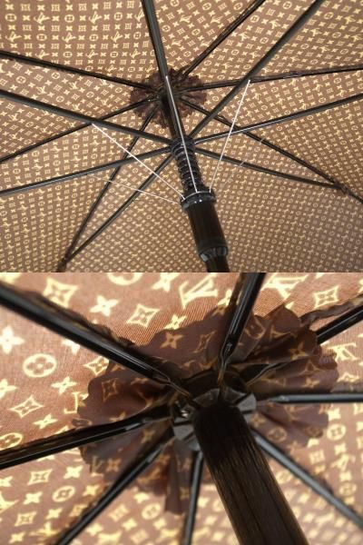 ルイヴィトン　モノグラム柄傘 LOUIS VUITTON - LOUIS VUITTON(ルイヴィトン) 傘 パラプルュイ