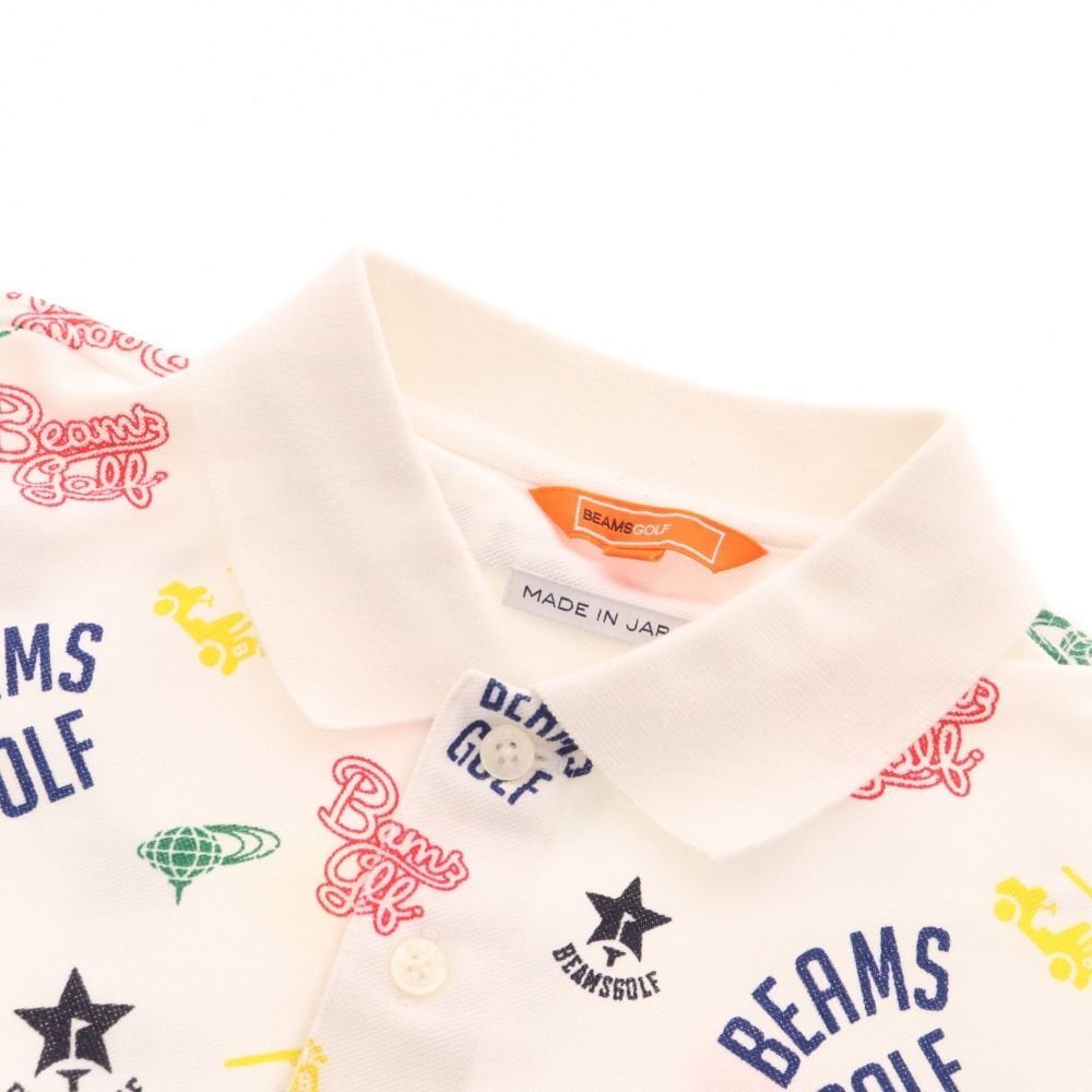 美品 BEAMS GOLF ビームスゴルフ ポロシャツ 渋野日向子 S 半袖 BEAMS - 【大人気】渋野日向子プロ着用 BEAMS GOLFポロシャツM