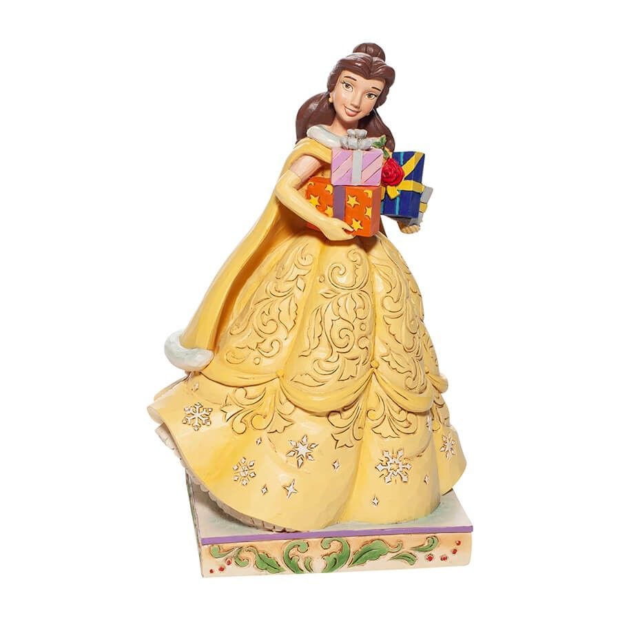 ベル クリスマス 18.3cm 美女と野獣 クリスマス | ディズニー トラディションズ ジムショア グッズ フィギュア 人形 置物 彫刻 正規輸入品