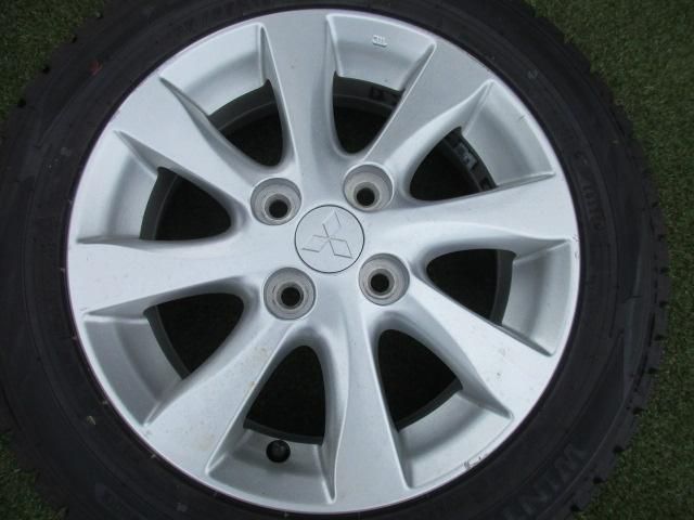 【中古】　送料込み　ミツビシ純正　155/65R14　スタッドレスタイヤSET
