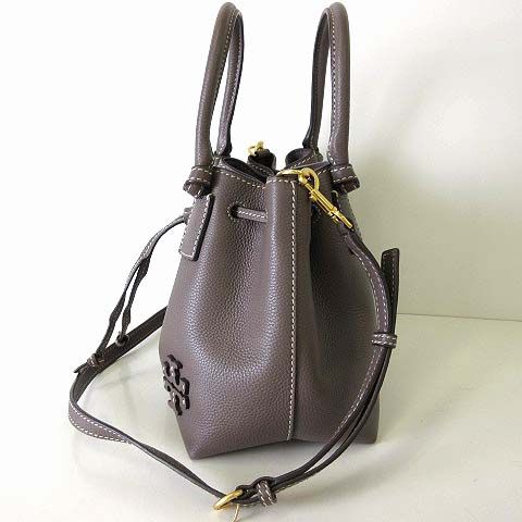 トリーバーチ マックグロー ドローストリング サッチェル ハンドバッグ TORY BURCH トリーバーチ バッグ レディース マックグロー