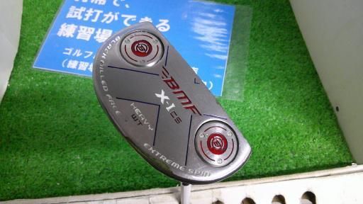 ゴルフパートナー BLACK MILLED FACE X-ICS 34インチ パター PT スチール フレックスその他 メンズ 男性用 右利き 右用 Cランク ゴルフクラブ