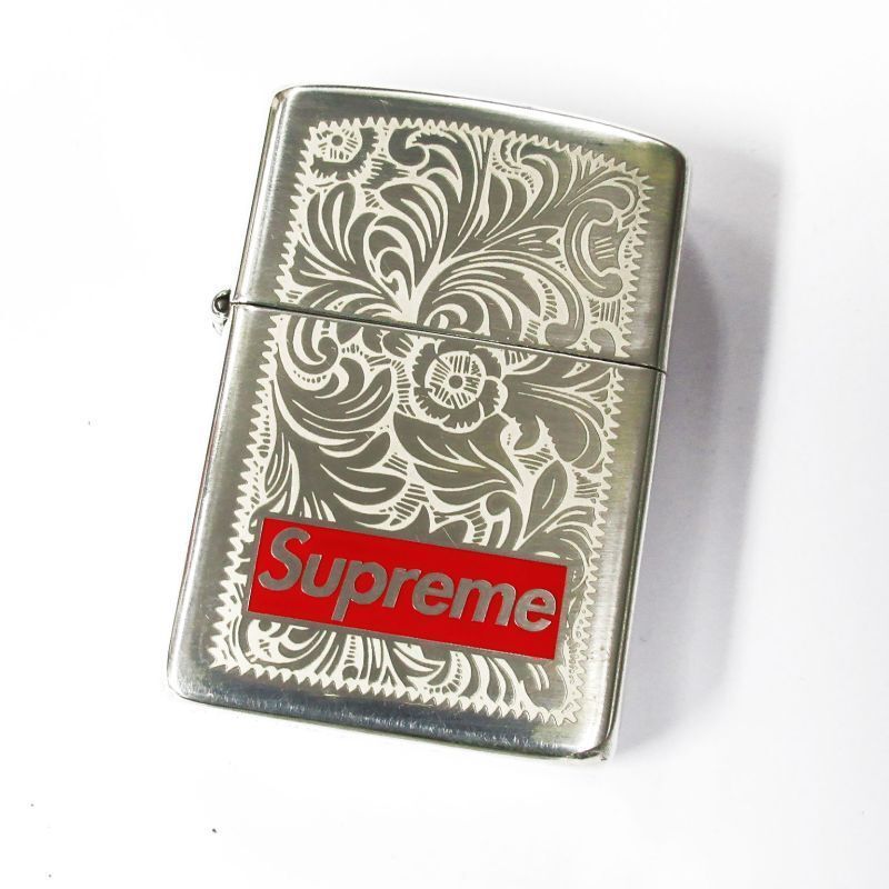 Zippo ジッポーライター スターリングシルバー Supreme シュプリーム