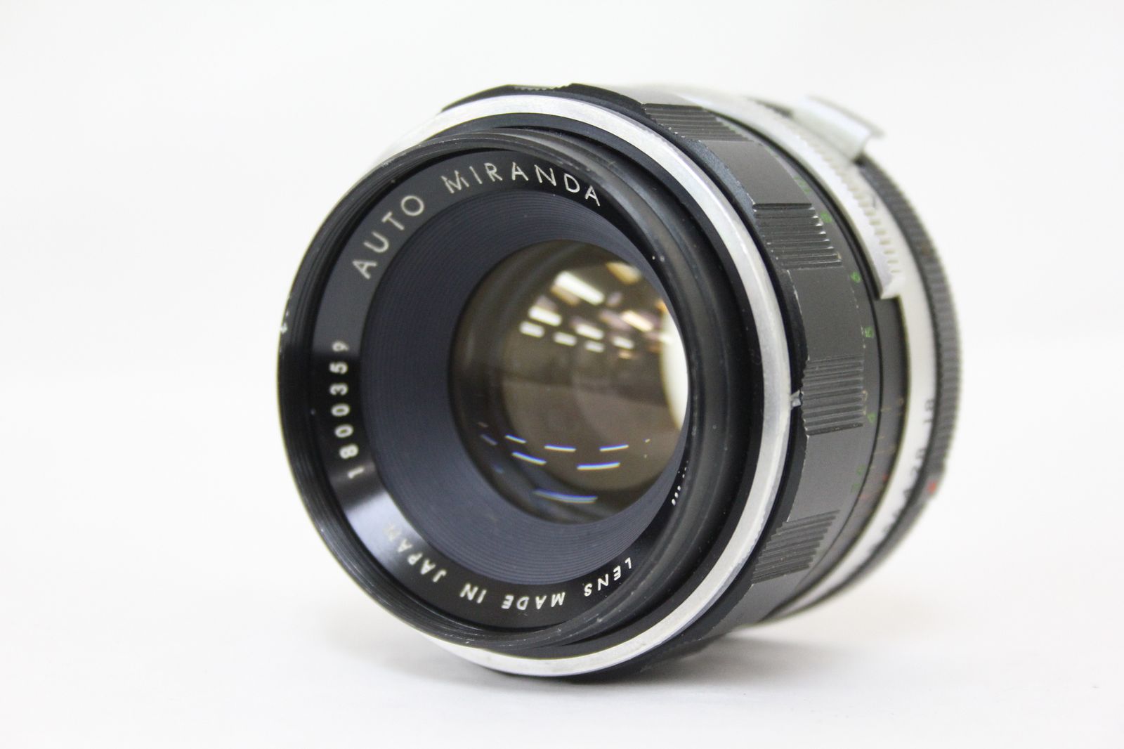 【良品】Auto miranda TM 50mm F1.8　ミランダ　レンズ 返品保証】 ミランダ MIRANDA AUTO MIRANDA 50mm F1.8 レンズ M1675