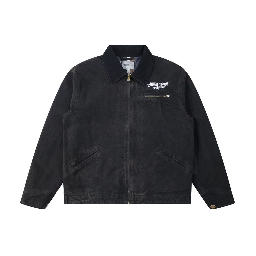 ステューシー STUSSY ×Carhartt デニムジャケット