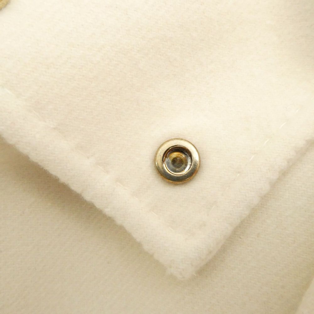 ebure エブール　リュクスメルトン フーデットコート 36 エブール リュクスメルトン フーデットロングコート 3610200133