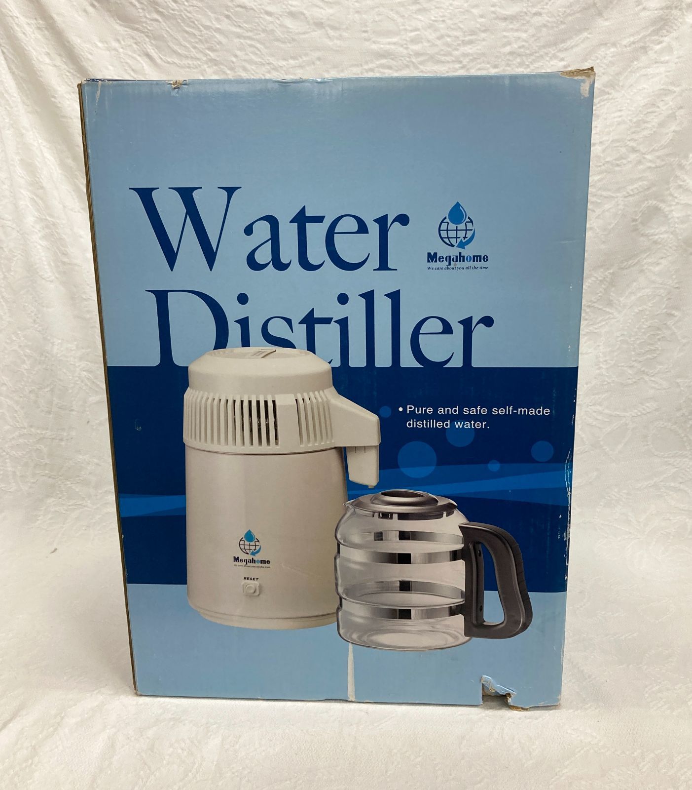 新品メガホーム社製　蒸留水器　Water Distiller MH943S-10 楽天市場】蒸留水器 台湾メガホーム社製ステンレスボディ(白)新