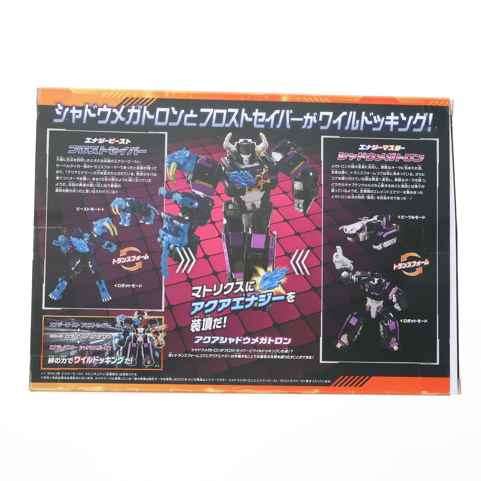 トランスフォーマー セット トランスフォーマー ワイルドキング WKS-04 シャドウメガトロン