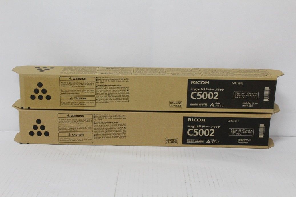 未使用 RICOH 純正 トナー C5002 3色7本（シアン・マゼンタ
