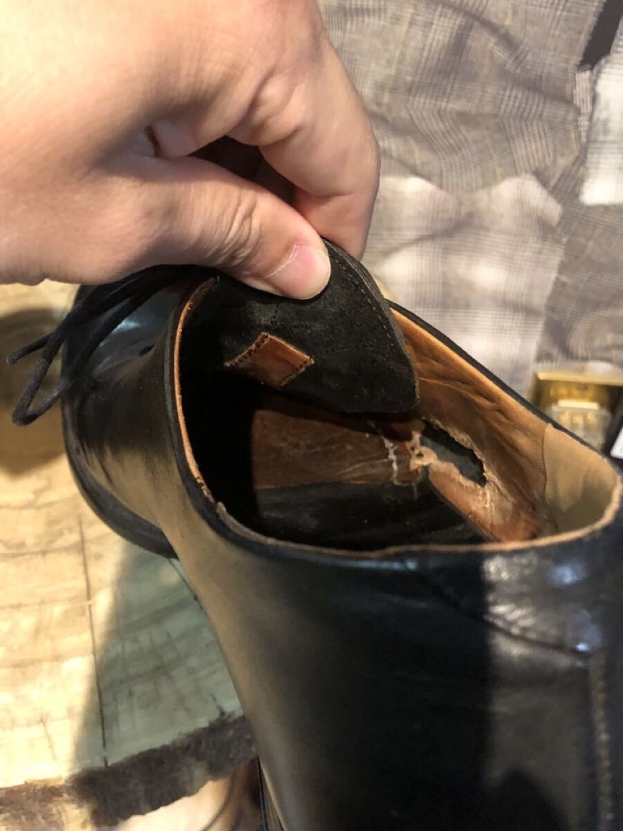 m.a エムエークロス 定価２０万程度 レザー ワンピースレザーダービー ブラック S 1 A 1-S 40 FK