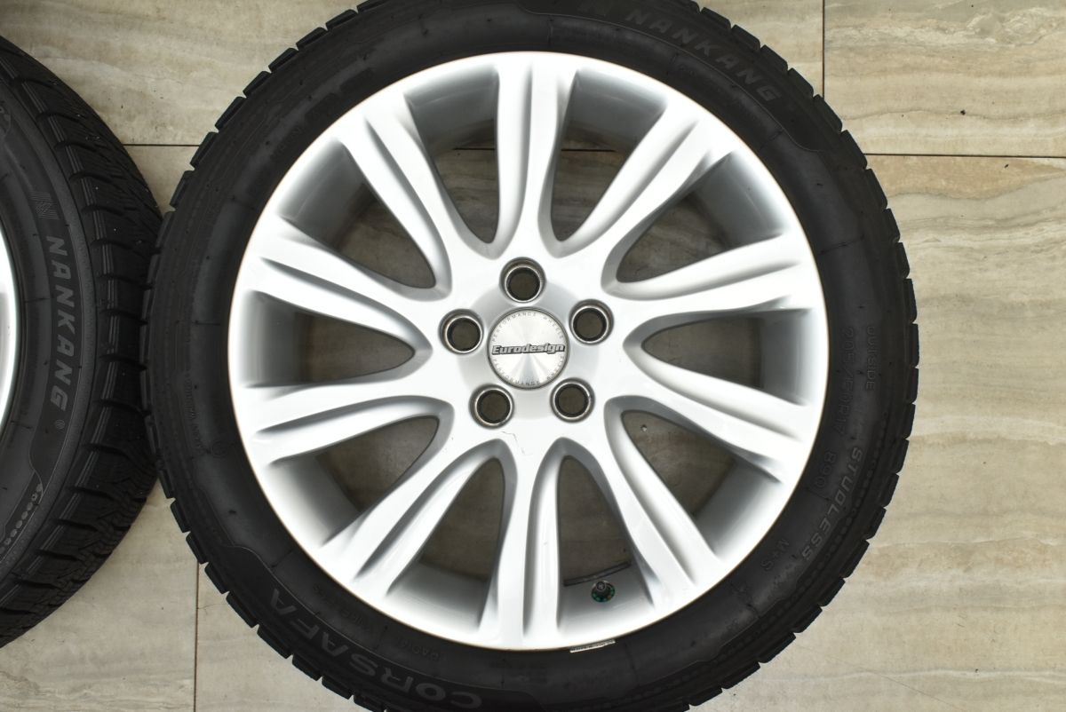 205/50r17 新潟@たかぷ様 良好品】ユーロデザイン 17in 7J +50 PCD108 ナンカン コルサファ 205