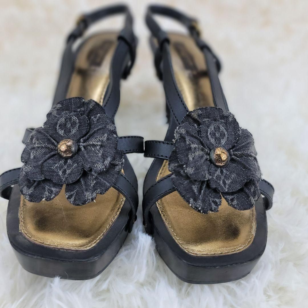 VUITTON フラワーサンダル