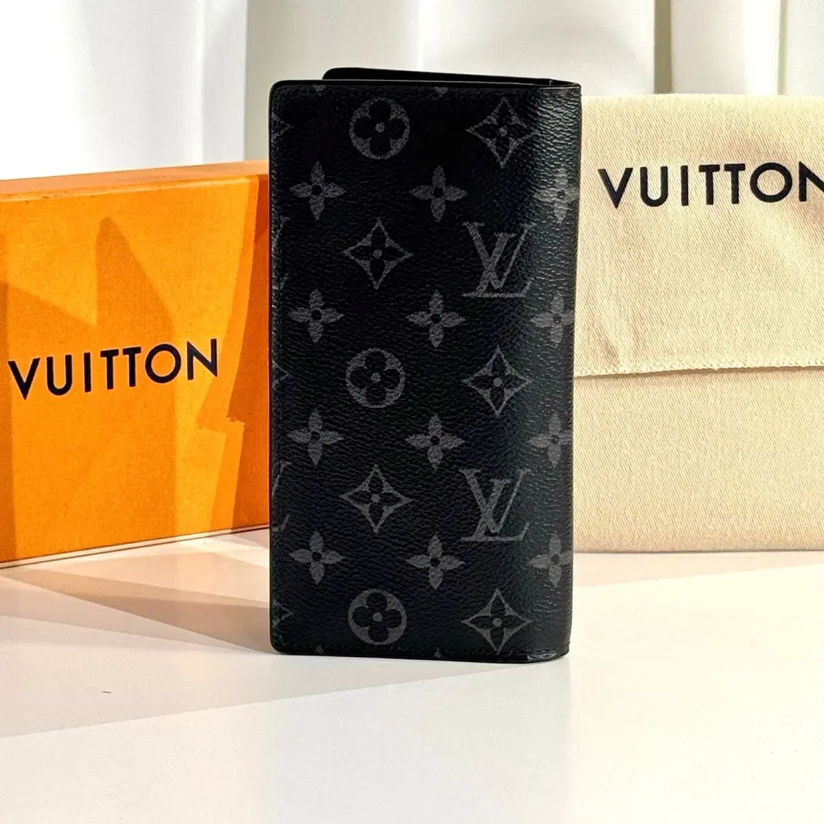 超レア】ルイヴィトン ブラザ スプリット エクリプス 長財布 ブラック