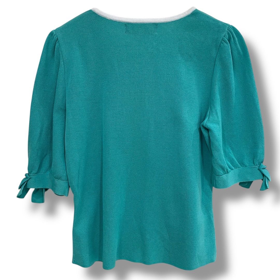 M'S GRACY エムズグレイシー 袖リボンカーディガン TZ-918348 ダブル