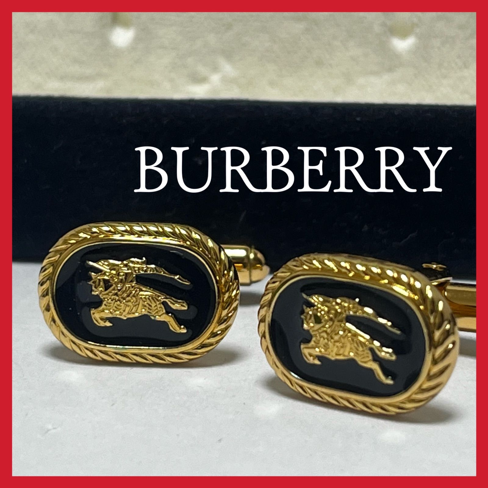 信用信用新品 バーバリー BURBERRY カフスボタン カフリンクス