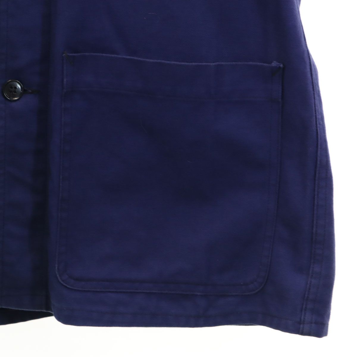 フランス軍　ワークジャケット　SONORCO ST JAMES 1969 DEAD STOCK】60s French Navy S.N.C St James Ink Blue Work Jacket